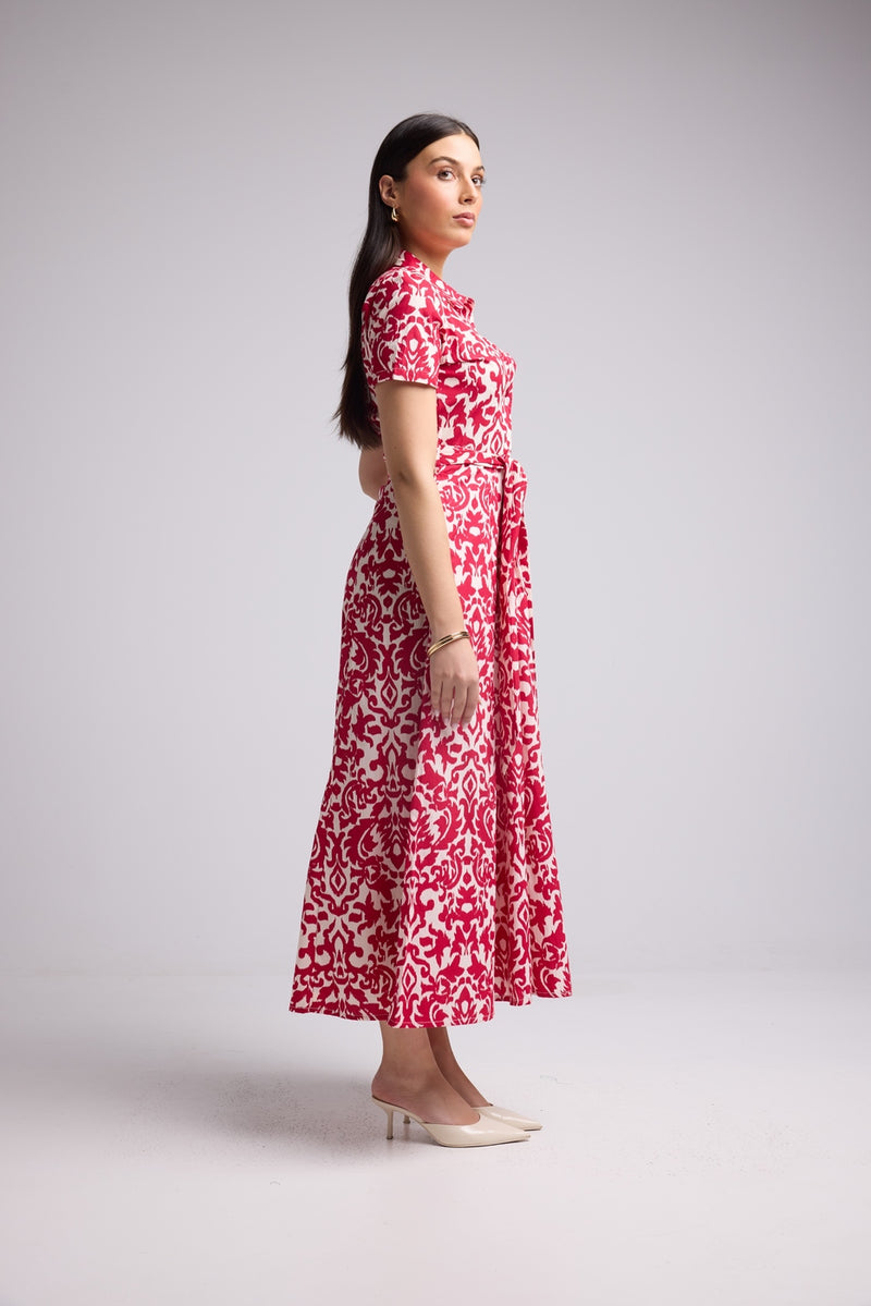 Vestido Largo - Jaze - Rosa
