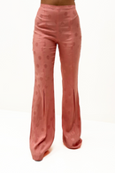 Pantalon Icon Jacquard Café Rose