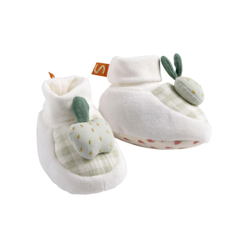 Chaussons Bébé En Velours