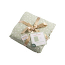 Couverture 75X100 Cm En Coton Vert Tilleul