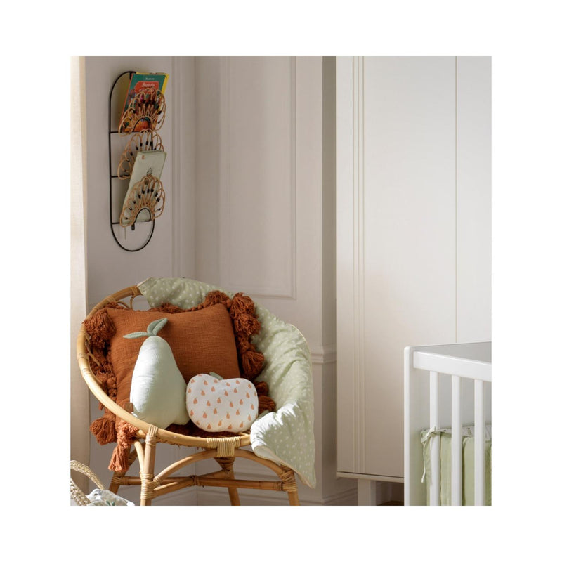 Couverture 75X100 Cm En Coton Vert Tilleul