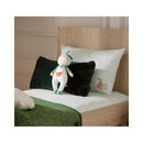 Doudou Jardinier En Coton Vert Tilleul