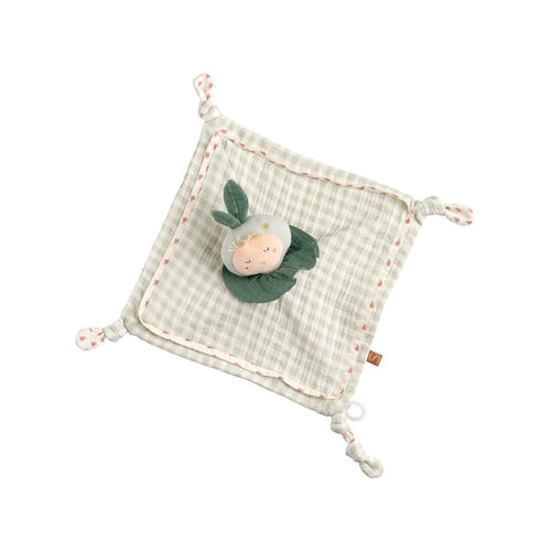 Doudou Mouchoir Jardinier En Coton Vert