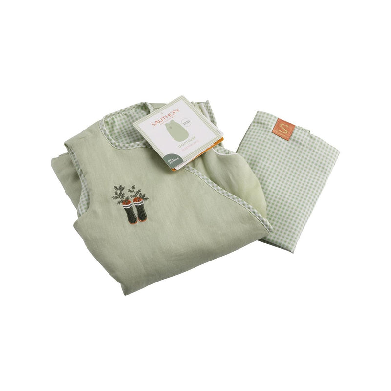 Gigoteuse Naissance 0/1 Mois En Lin - Vert