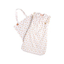 Gigoteuse Ouatinée À Volants 0/6 Mois En Coton Blanc