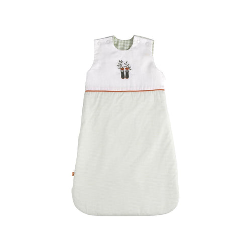 Gigoteuse Ouatinée 0/6 Mois En Lin Vert - Vert