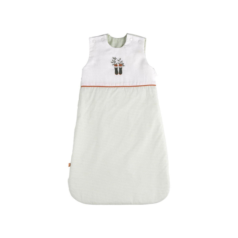 Gigoteuse Ouatinée 0/6 Mois En Lin Vert - Vert