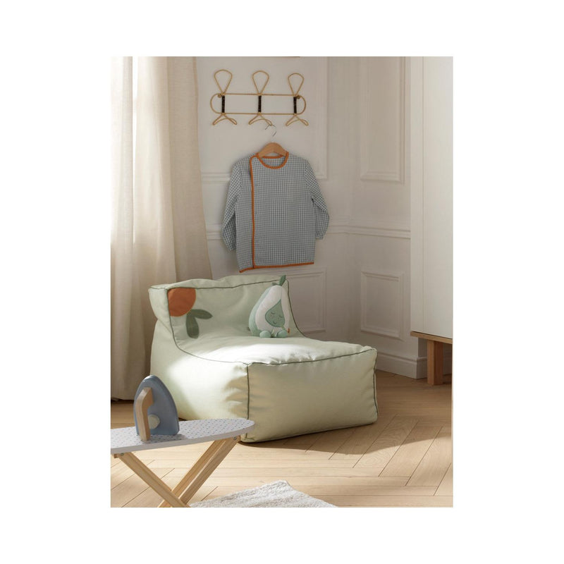 Fauteuil Pouf 75X45Cm En Polyester Vert Tilleul