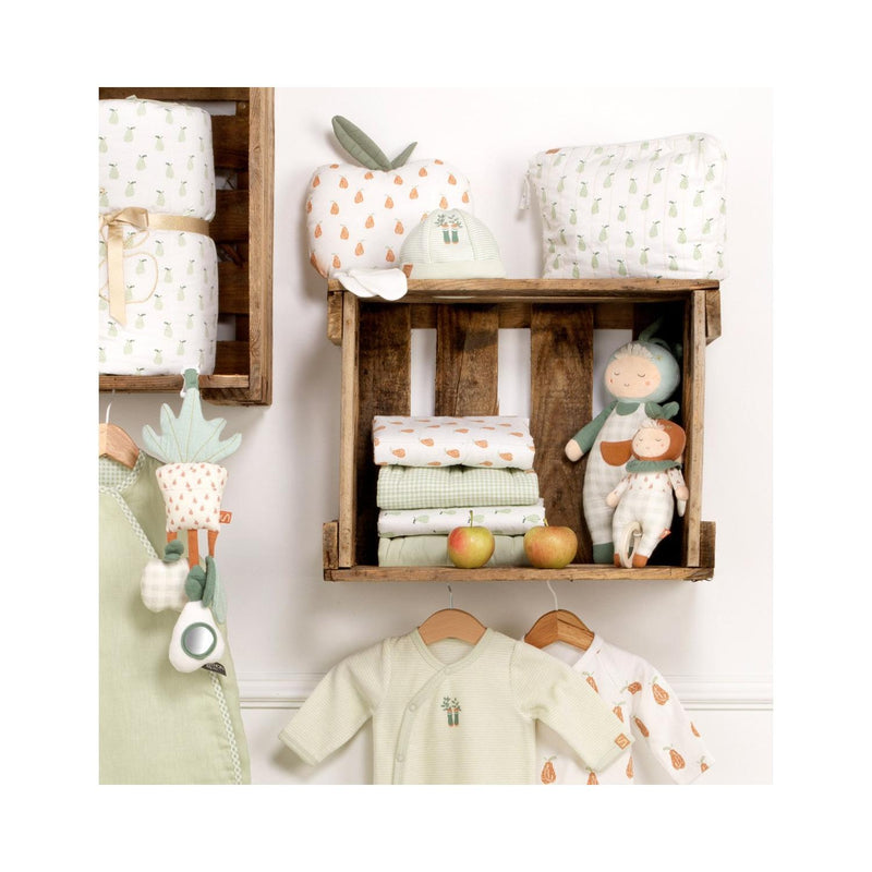 Peluche Musicale Jardinier En Coton Vert