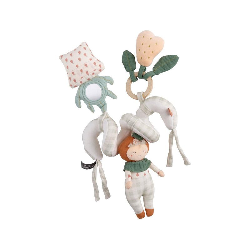 Spirale D'Activités En Velours Blanc