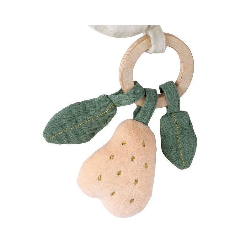 Spirale D'Activités En Velours Blanc