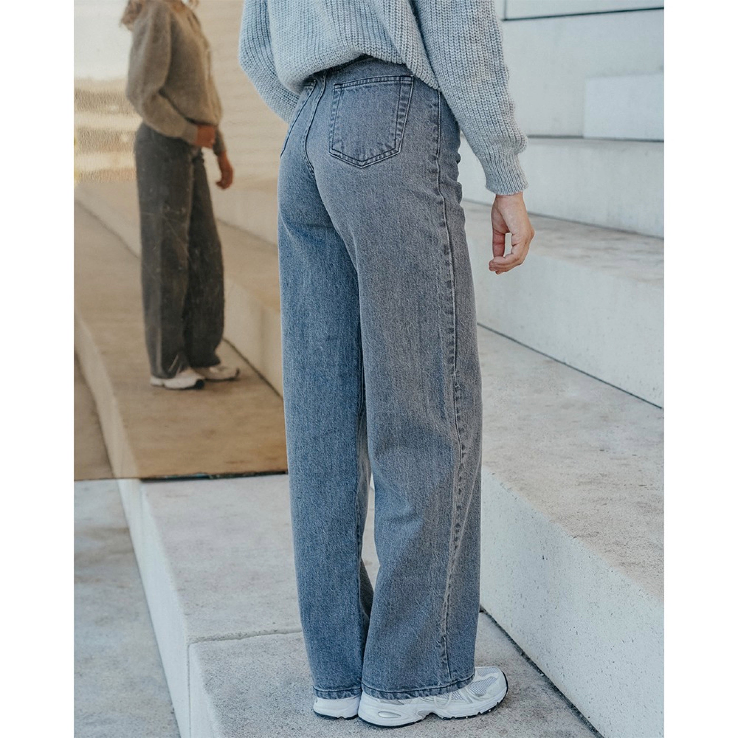 Jeans Numero 77 - Gris