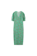 Vestido midi Jemmapes - Verde