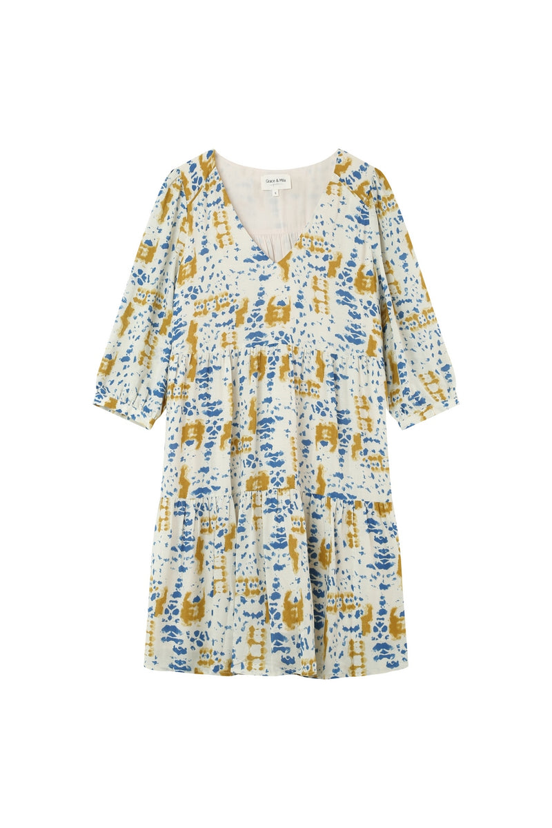 Robe Courte Jemma Beige