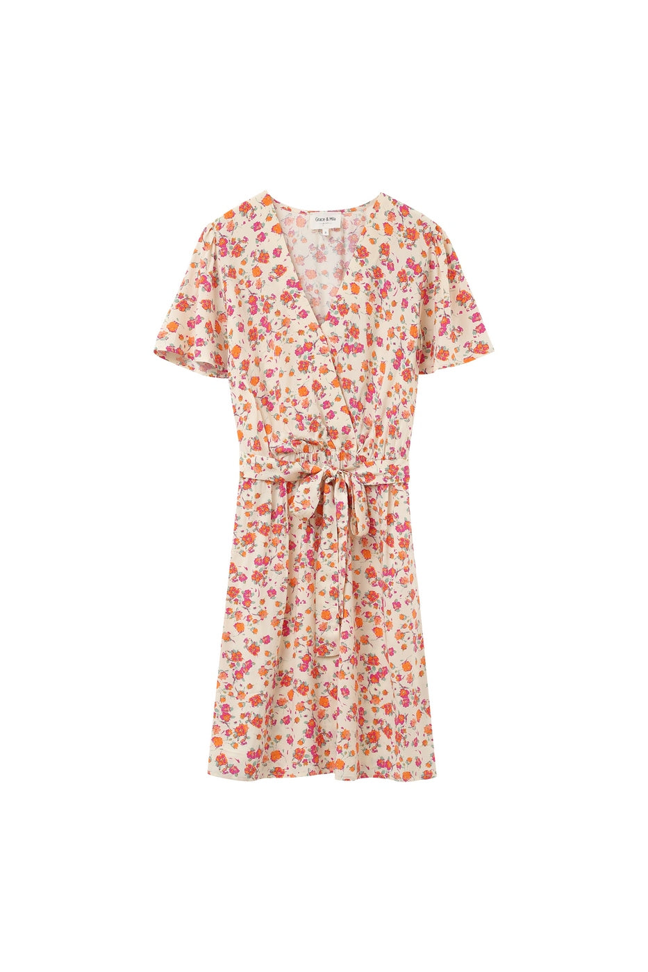 Vestido Corto Jessy - Beige