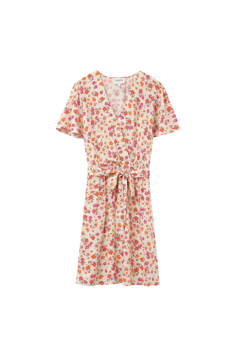 Vestido Corto Jessy Beige