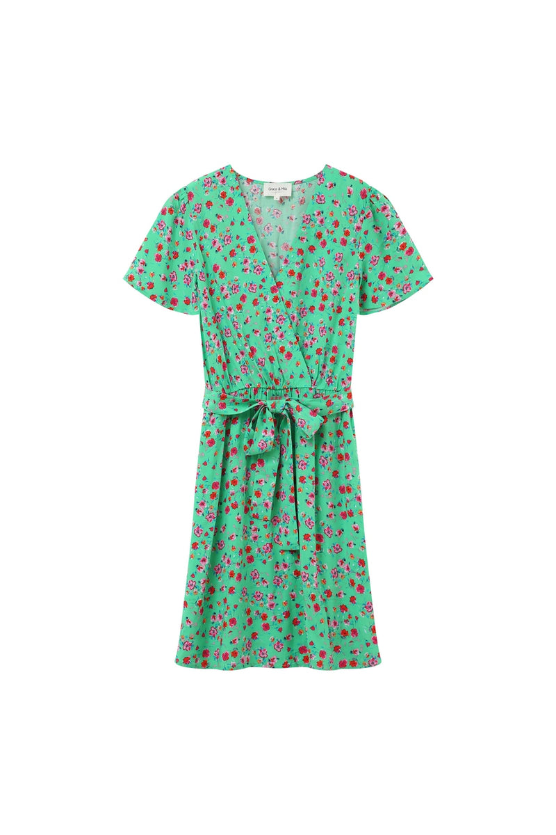 Robe Courte Jessy Vert
