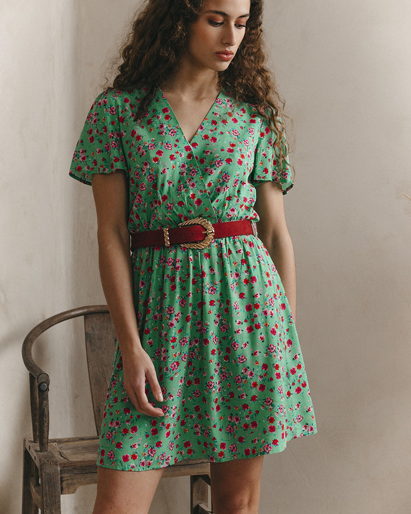 Robe Courte Jessy Vert