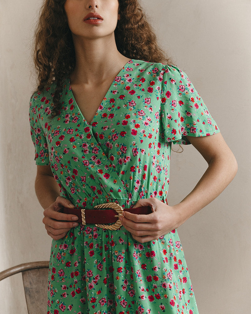 Robe Courte Jessy Vert