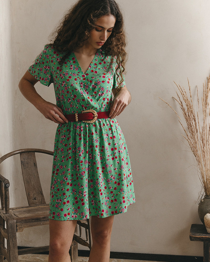 Robe Courte Jessy Vert