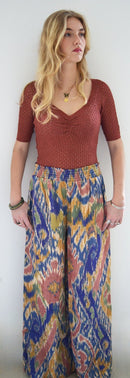 Pantalón Samira - Azul Ikat