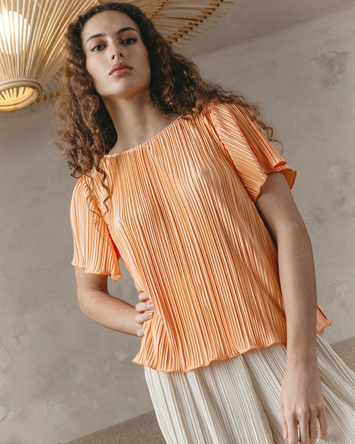 Blouse Jeux Orange