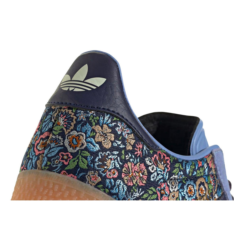Adidas Gazelle Liberty London Floral Embroidery (Gs) - Bleu