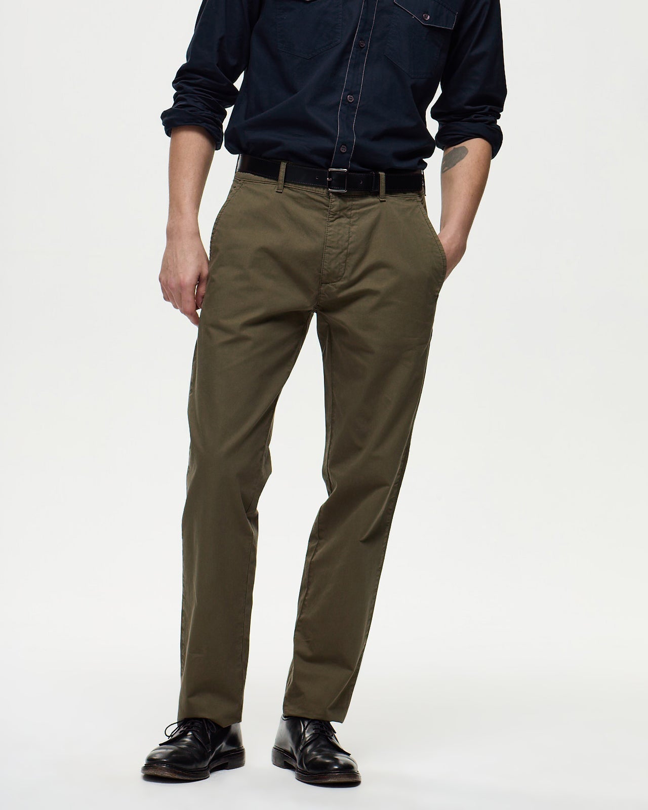 Chino Boston - Kaki Militaire