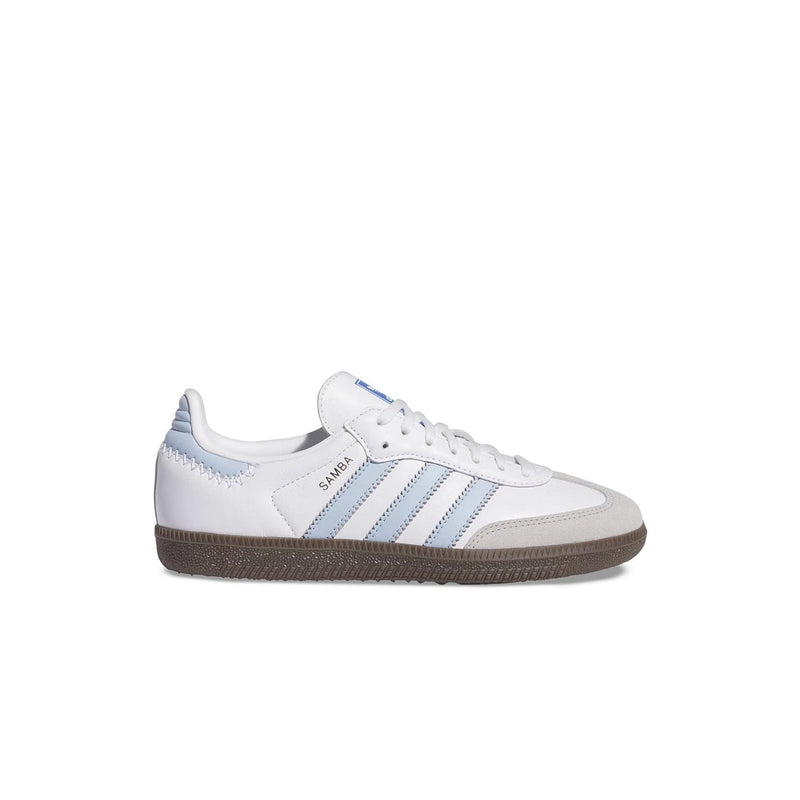 Adidas Samba Og Clear Sky Blue (Gs) - Blanc