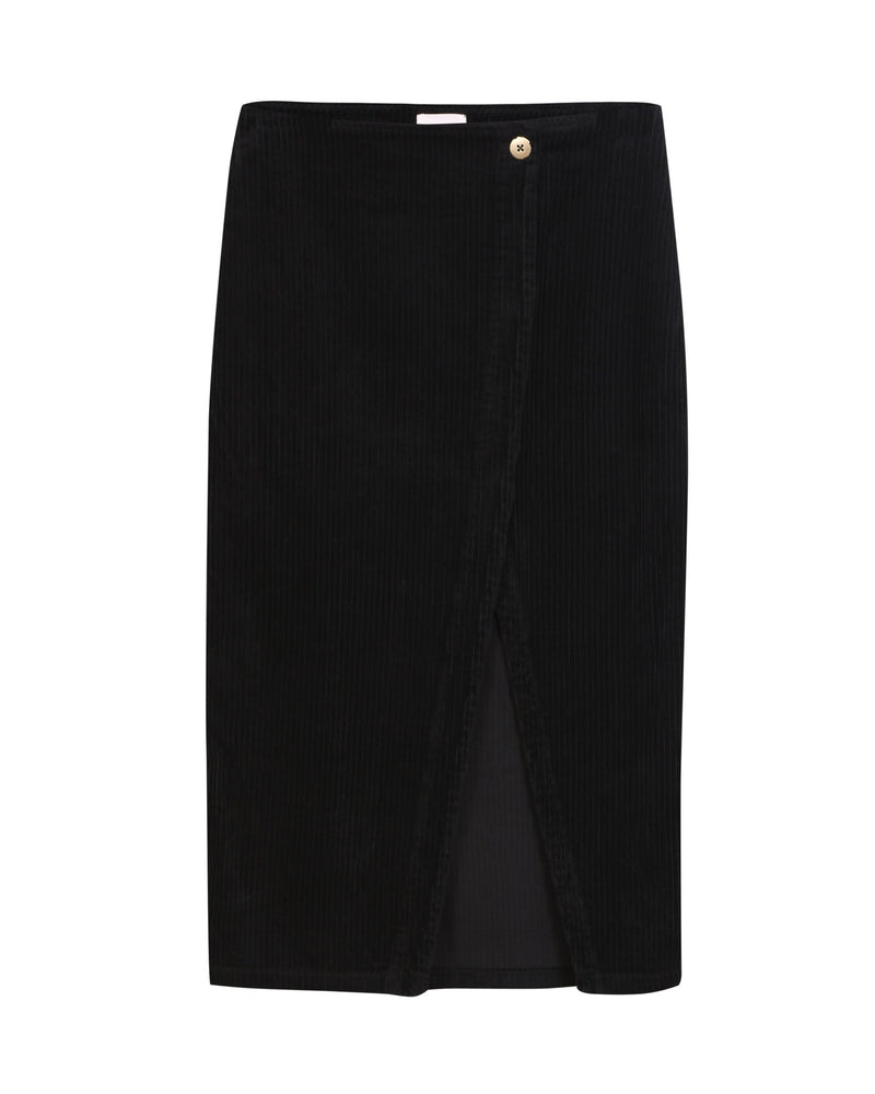 Jupe Jilian Trendy Corduroy - Noir