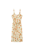 Vestido midi Jillian - Beige