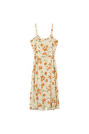 Vestido midi Jillian - Beige