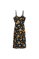 Vestido midi Jillian Negro