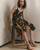 Vestido midi Jillian Negro