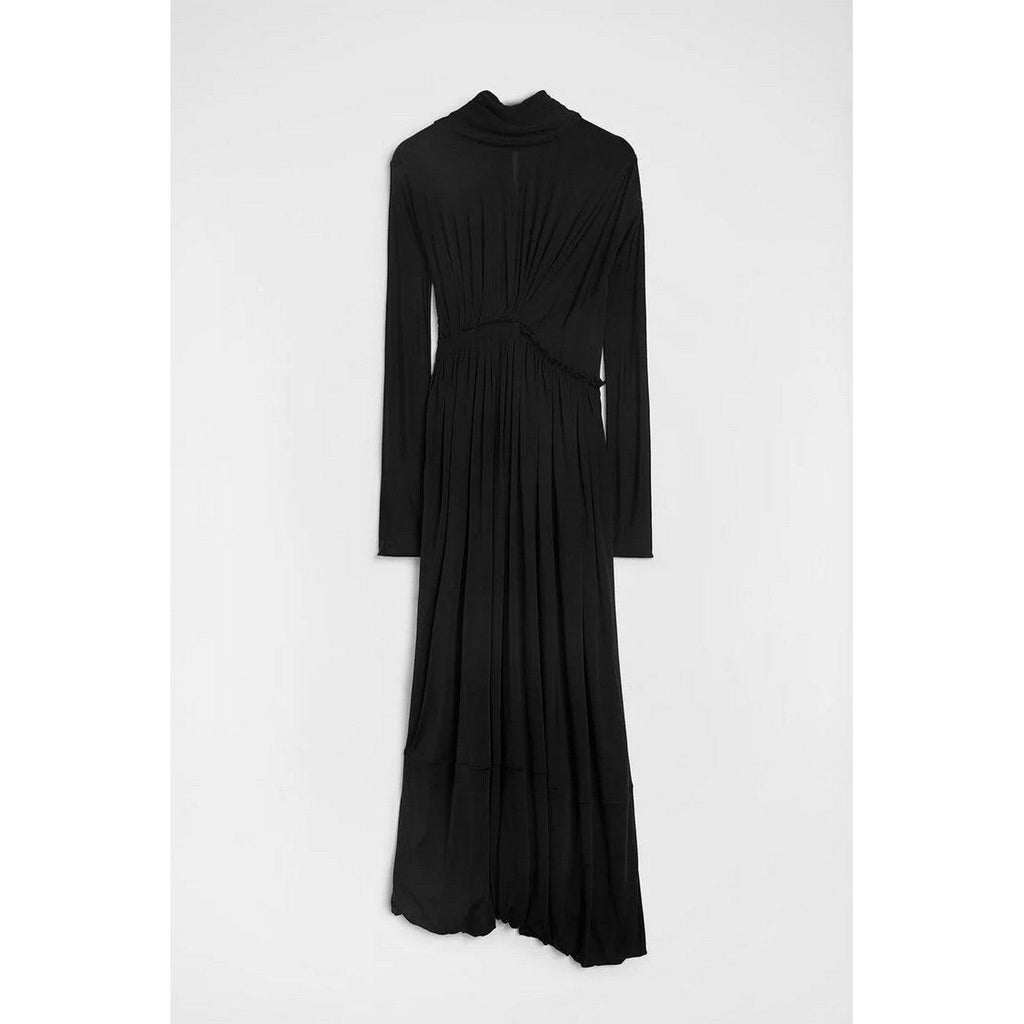 Robe Dress Ls - Black - Femme