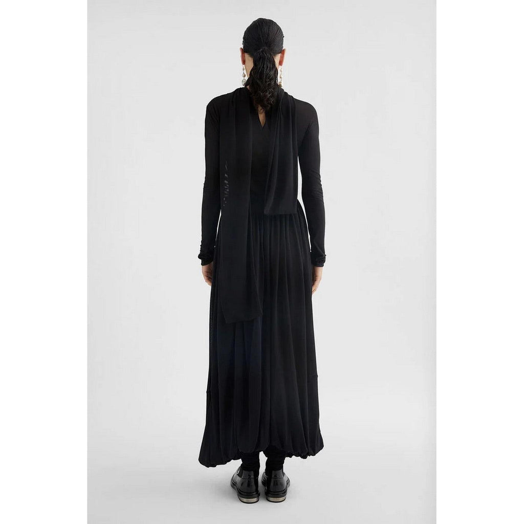 Robe Dress Ls - Black - Femme