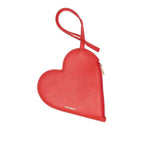 Petite Maroquinerie Heart Pouch - Candy Red - Femme