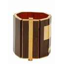 Bracelet Juxtaposition Bracelet - Brown+Gold+Black - Femme