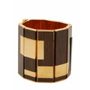 Bracelet Juxtaposition Bracelet - Brown+Gold+Black - Femme