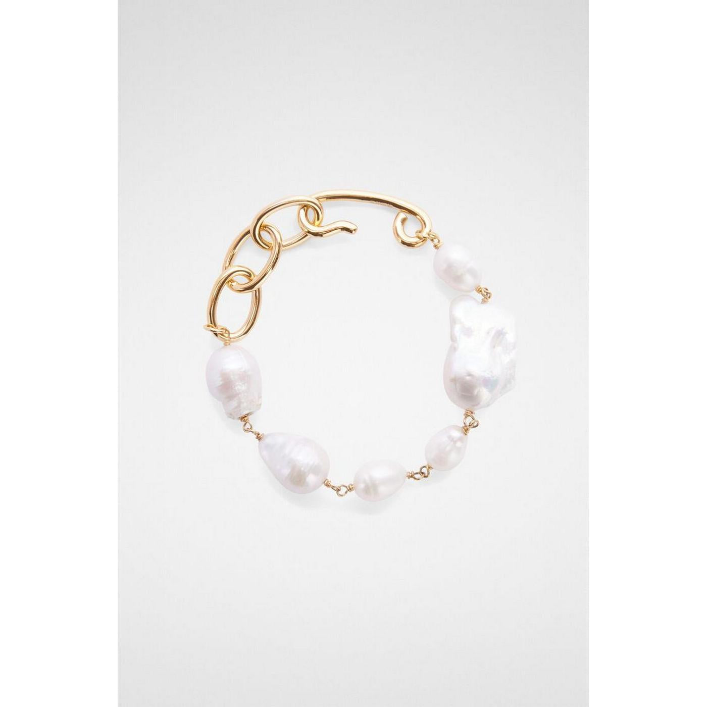 Bracelet Grainy Bracelet 2 - Gold+White - Femme