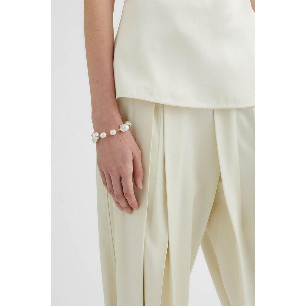 Bracelet Grainy Bracelet 2 - Gold+White - Femme
