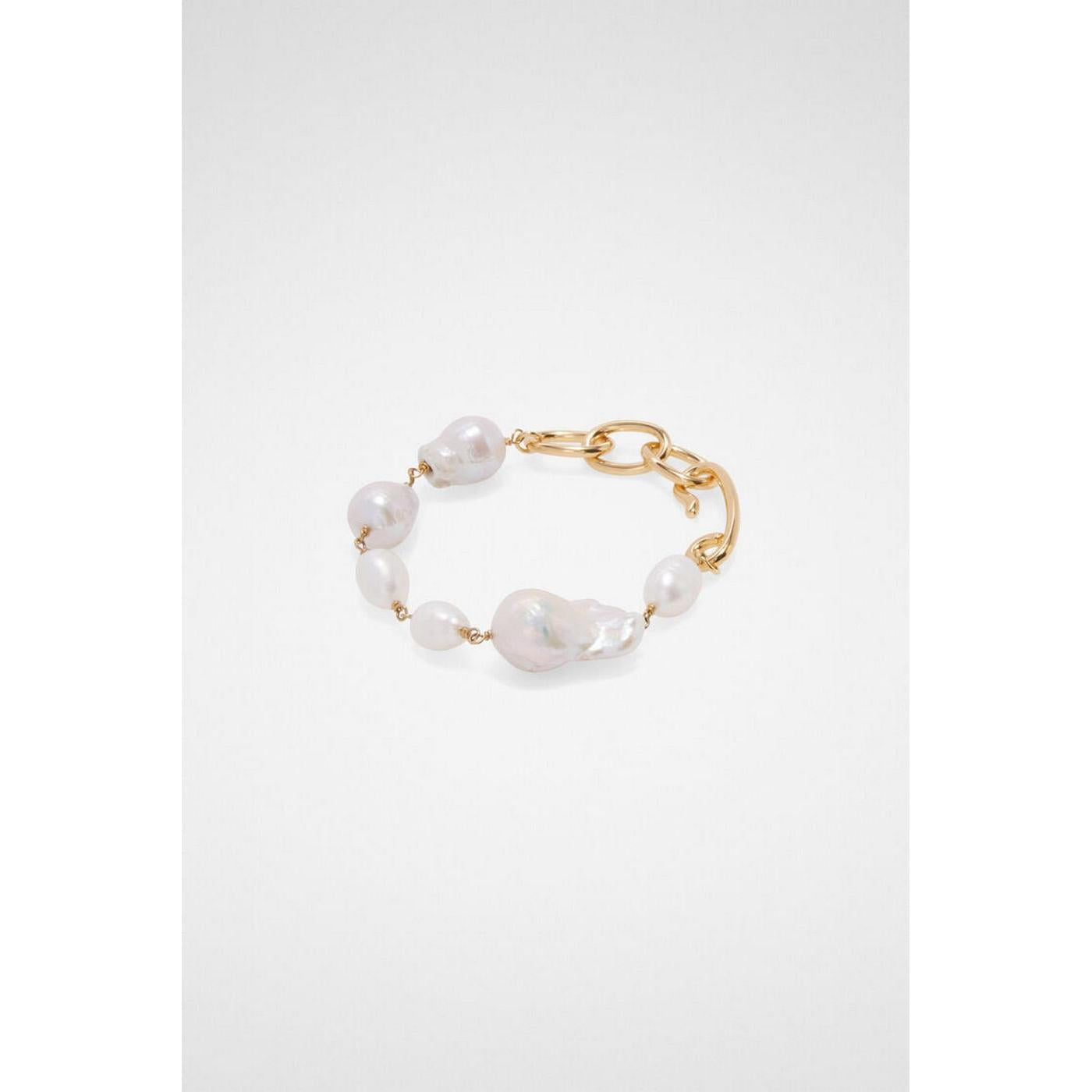 Bracelet Grainy Bracelet 2 - Gold+White - Femme