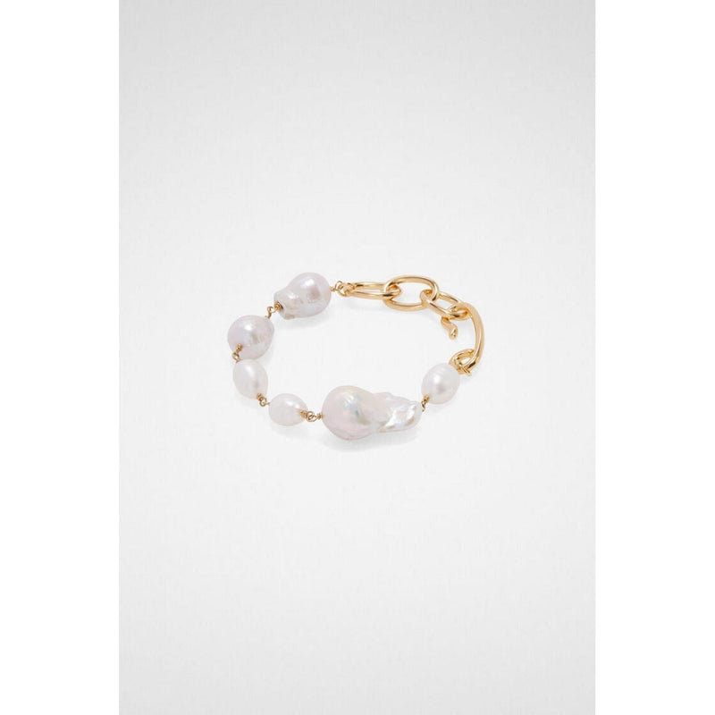 Grainy Bracelet 2 Bracelet - Gold+White - Women