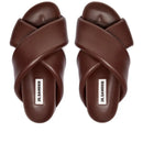 Sandales - Merlot - Femme