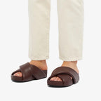 Sandales - Merlot - Femme