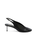 Wedge Lace-Up Shoes - Black - Women