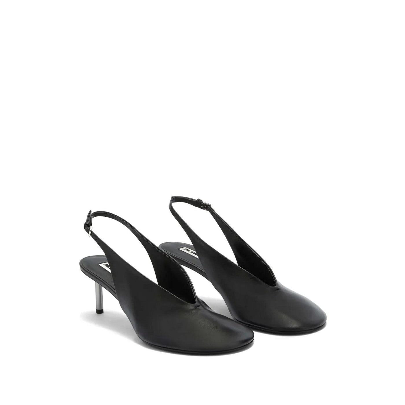 Chaussures À Lacets Wedge - Black - Femme