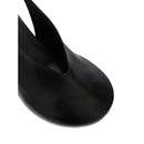 Wedge Lace-Up Shoes - Black - Women