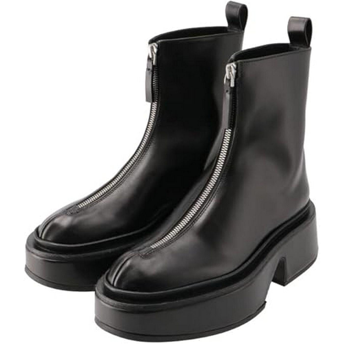 Wedge Boots - Black - Women
