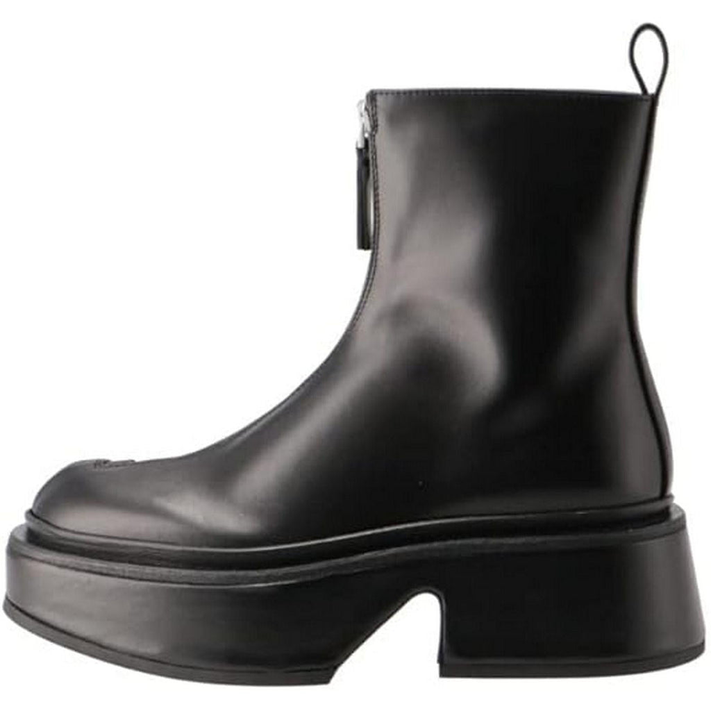 Wedge Boots - Black - Women
